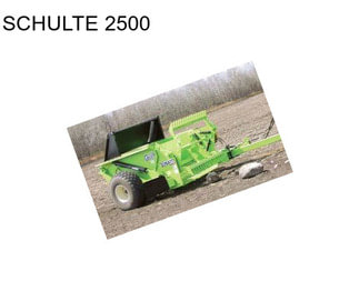 SCHULTE 2500
