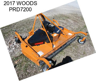 2017 WOODS PRD7200