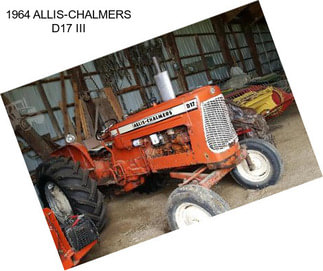 1964 ALLIS-CHALMERS D17 III