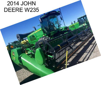 2014 JOHN DEERE W235