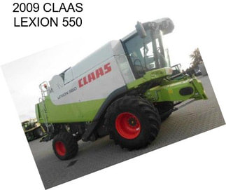 2009 CLAAS LEXION 550