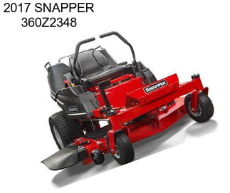 2017 SNAPPER 360Z2348