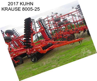 2017 KUHN KRAUSE 8005-25