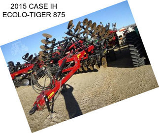 2015 CASE IH ECOLO-TIGER 875