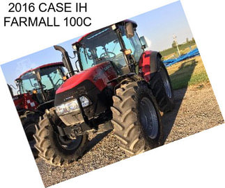 2016 CASE IH FARMALL 100C