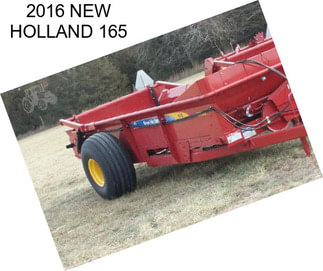 2016 NEW HOLLAND 165