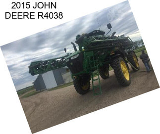 2015 JOHN DEERE R4038