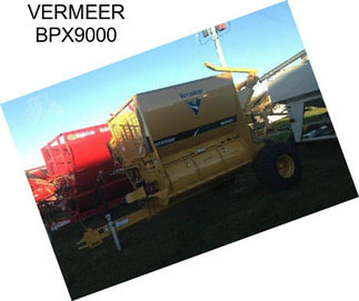 VERMEER BPX9000