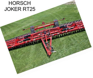 HORSCH JOKER RT25