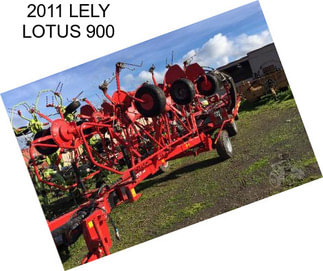 2011 LELY LOTUS 900