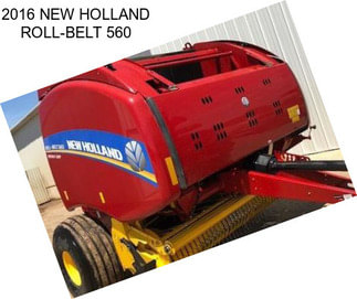 2016 NEW HOLLAND ROLL-BELT 560