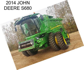 2014 JOHN DEERE S680