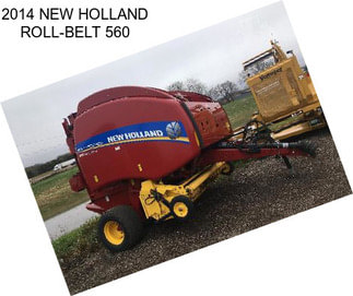 2014 NEW HOLLAND ROLL-BELT 560