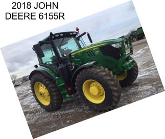 2018 JOHN DEERE 6155R