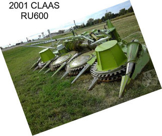2001 CLAAS RU600