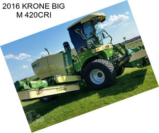 2016 KRONE BIG M 420CRI