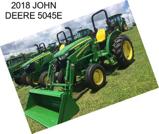 2018 JOHN DEERE 5045E