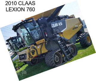 2010 CLAAS LEXION 760