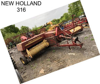 NEW HOLLAND 316