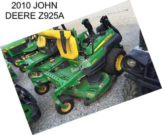 2010 JOHN DEERE Z925A