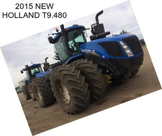 2015 NEW HOLLAND T9.480