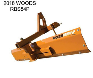 2018 WOODS RBS84P