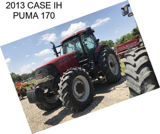 2013 CASE IH PUMA 170