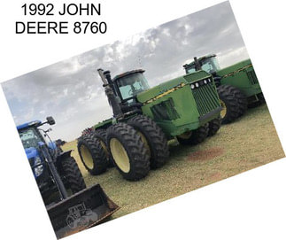 1992 JOHN DEERE 8760