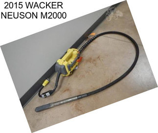 2015 WACKER NEUSON M2000