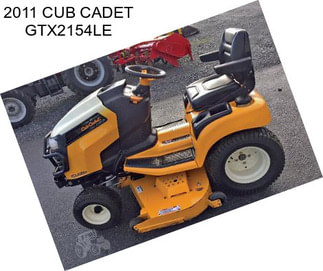 2011 CUB CADET GTX2154LE