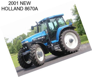 2001 NEW HOLLAND 8670A