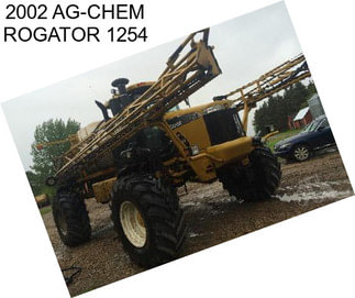 2002 AG-CHEM ROGATOR 1254