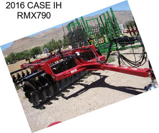 2016 CASE IH RMX790