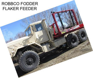 ROBBCO FODDER FLAKER FEEDER