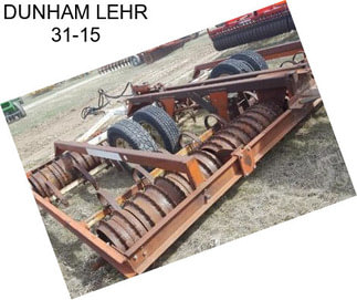 DUNHAM LEHR 31-15