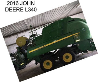 2016 JOHN DEERE L340