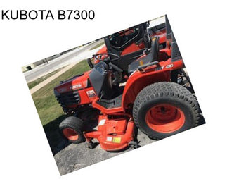 KUBOTA B7300