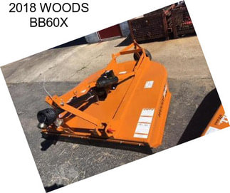 2018 WOODS BB60X