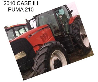 2010 CASE IH PUMA 210
