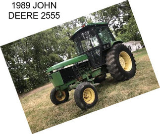 1989 JOHN DEERE 2555