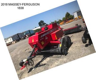 2018 MASSEY-FERGUSON 1838