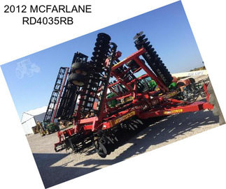 2012 MCFARLANE RD4035RB