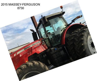 2015 MASSEY-FERGUSON 8730