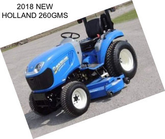 2018 NEW HOLLAND 260GMS