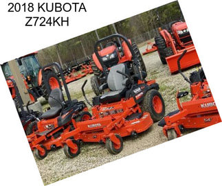 2018 KUBOTA Z724KH