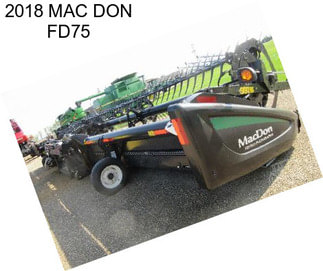 2018 MAC DON FD75