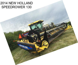 2014 NEW HOLLAND SPEEDROWER 130