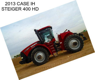 2013 CASE IH STEIGER 400 HD