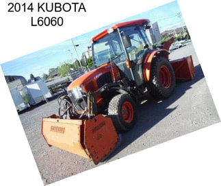 2014 KUBOTA L6060