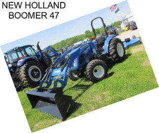 NEW HOLLAND BOOMER 47